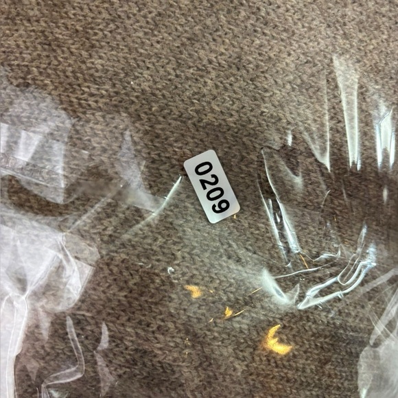 Margaret O’Leary Cozy Cabin Fall Knit Open Front Tan Cotton Cardigan Size XS - Picture 10 of 10